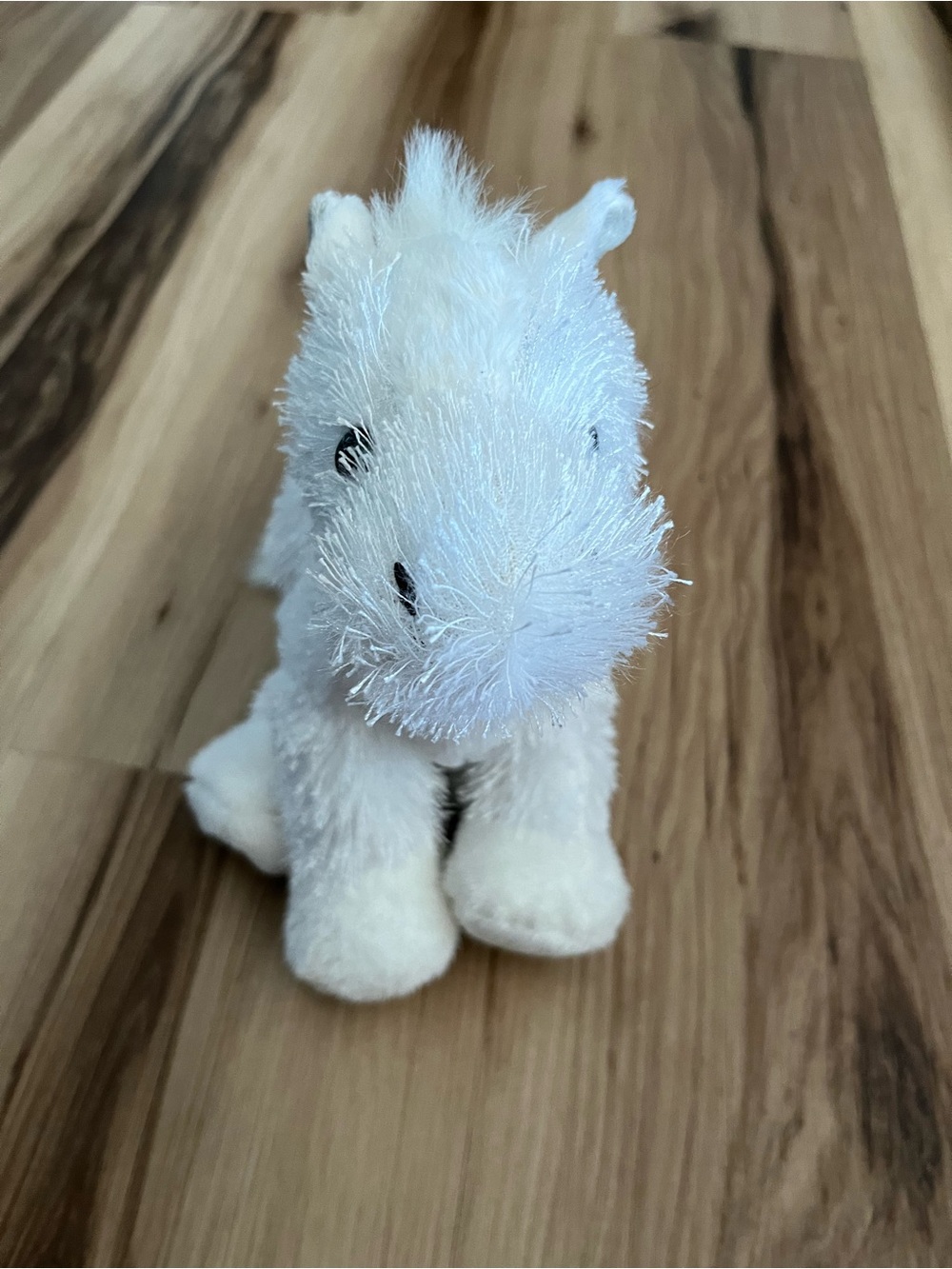Ganz Webkinz American Albino Horse HM209 Plush Stuffed Toy 2008 Retired  no code